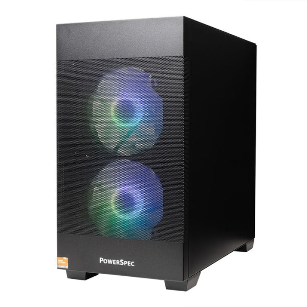 PC - Gaming - PowerSpec - G731 - AMD Ryzen 7 7700X - NVIDIA RTX 5060 Ti 16GB GDDR7 - 32GB DDR5-6000 - 1TB NVMe SSD - WiFi 6E - Bluetooth 5.3 - Windows 11 Home - Negro - 902692
