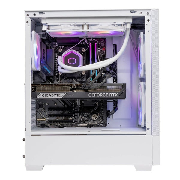 PC - Gaming - PowerSpec - G757 - AMD Ryzen 7 9800X3D - NVIDIA RTX 5080 16GB GDDR7 - 32GB DDR5 - 2TB NVMe SSD - WiFi 6 - Bluetooth 5.3 - Windows 11 Home - Blanco - 902700