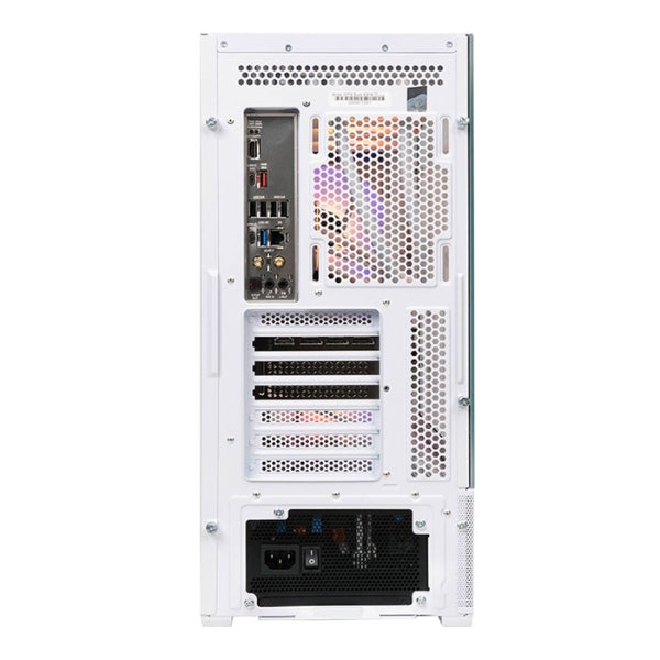 PC - Gaming - PowerSpec - G758 - AMD Ryzen 7 9800X3D - NVIDIA RTX 5070 Ti 16GB GDDR7 - 32GB DDR5-6000 - 2TB NVMe SSD - WiFi 7 - Bluetooth 5.3 - Windows 11 Home - Blanco - 902726