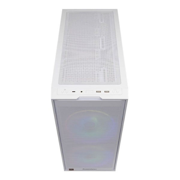 PC - Gaming - PowerSpec - G758 - AMD Ryzen 7 9800X3D - NVIDIA RTX 5070 Ti 16GB GDDR7 - 32GB DDR5-6000 - 2TB NVMe SSD - WiFi 7 - Bluetooth 5.3 - Windows 11 Home - Blanco - 902726