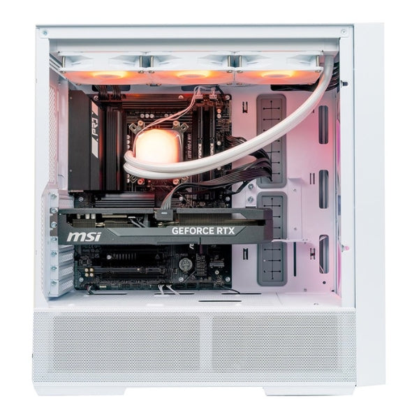 PC - Gaming - PowerSpec - G762 - AMD Ryzen 7 9850X3D - NVIDIA RTX 5080 16GB GDDR7 - 64GB DDR5-6000 - 2TB NVMe SSD - WiFi 7 - Bluetooth 5.4 - Windows 11 Home - Blanco - 974881