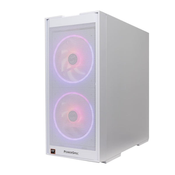 PC - Gaming - PowerSpec - G762 - AMD Ryzen 7 9850X3D - NVIDIA RTX 5080 16GB GDDR7 - 64GB DDR5-6000 - 2TB NVMe SSD - WiFi 7 - Bluetooth 5.4 - Windows 11 Home - Blanco - 974881