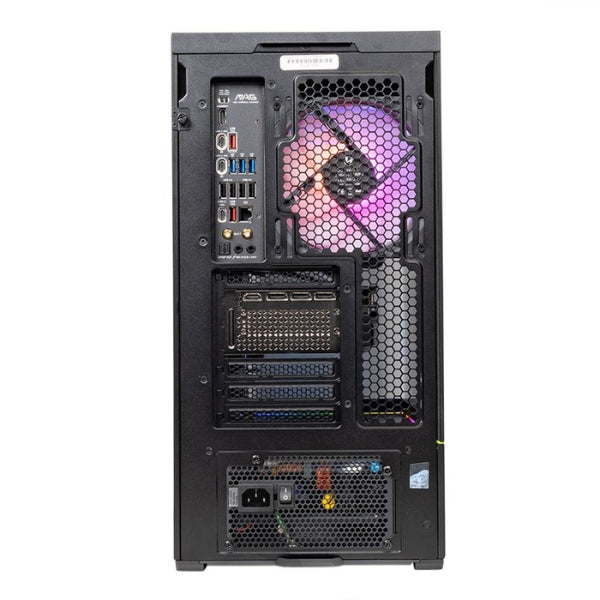 PC - Gaming - PowerSpec - G913 - AMD Ryzen 9 9900X3D - NVIDIA RTX 5080 16GB GDDR7 - 64GB DDR5-6000 - 2TB NVMe SSD - WiFi 7 - Bluetooth 5.4 - Windows 11 Home - Negro - 916445