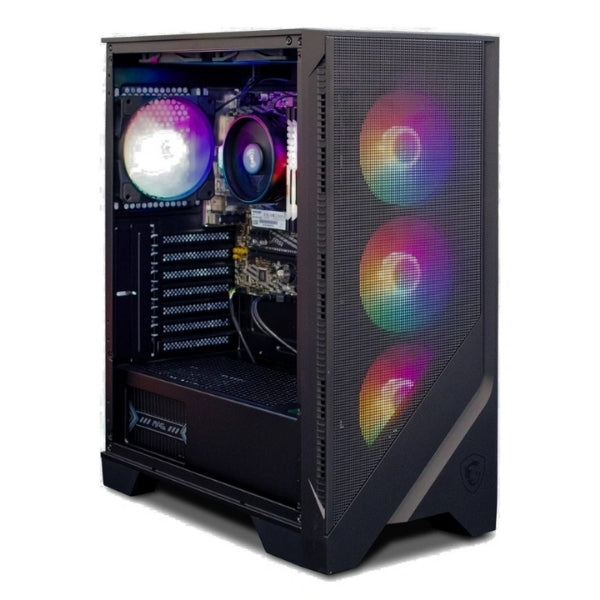 PC Computador - NSX Gaming - Ryzen 5 5600X - AM4 - 16GB DDR4 - 1TB SSD M.2 - RTX 5060 Ti 8GB GDDR7 - Fuente 650W - PGR5VNS1W-17