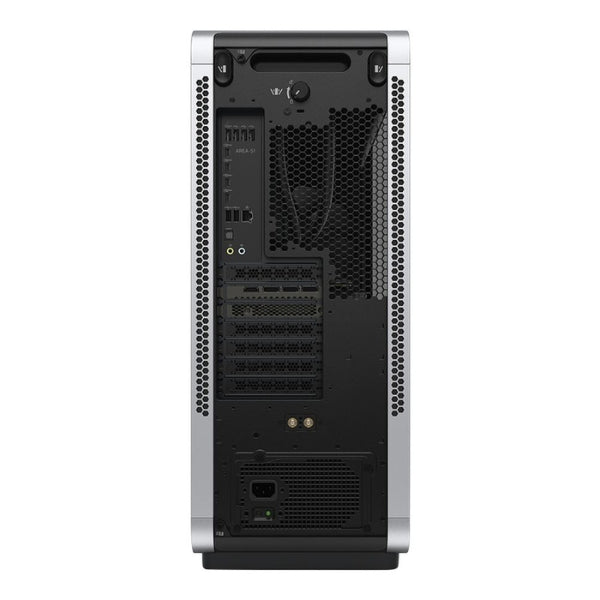 PC Gamer - Alienware - Area-51 AAT2265 - AMD Ryzen 7 9800X3D 8-Core 4.7GHz - NVIDIA GeForce RTX 5080 16GB - 32GB DDR5-6400 - 2TB NVMe SSD - Windows 11 Home - 2.5GbE LAN - WiFi 7 - Gaming Desktop - Silver