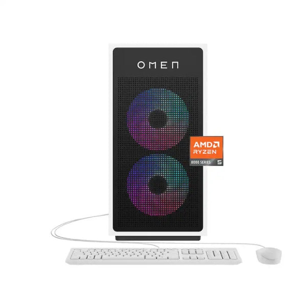Pc-Gaming-HP-OMEN-35L-AMD-Ryzen-5-8400F-(4,7-GHz)-16-GB-DDR5-1-TB-SSD-NVIDIA-GeForce-RTX-5060-8-GB-500-W-Win-11-Home-Panda-Metal
