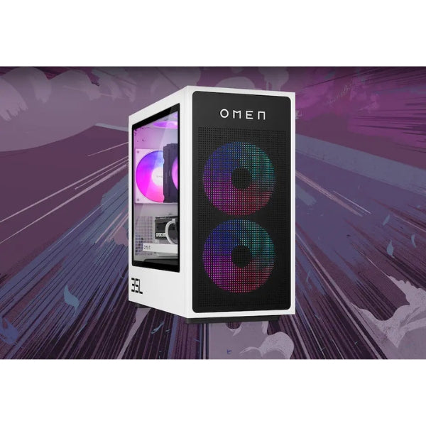 Pc-Gaming-HP-OMEN-35L-AMD-Ryzen-5-8400F-(4,7-GHz)-16-GB-DDR5-1-TB-SSD-NVIDIA-GeForce-RTX-5060-8-GB-500-W-Win-11-Home-Panda-Metal