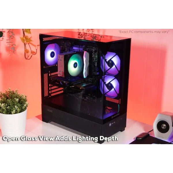 Pc-Gaming-iBUYPOWER-Element-SE-Intel-Core-i5-14400F-(4,7-GHz)-16-GB-DDR5-RGB-1-TB-SSD-NVIDIA-GeForce-RTX-5060-8-GB-600-W-Win-11-Home-Black