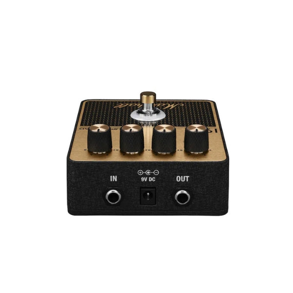 Pedal-de-overdrive-y-distorsión-para-guitarra-Marshall-1959-Negro-y-Dorado