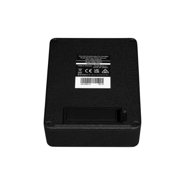 Pedal-de-overdrive-y-distorsión-para-guitarra-Marshall-JCM900-Negro-y-Dorado