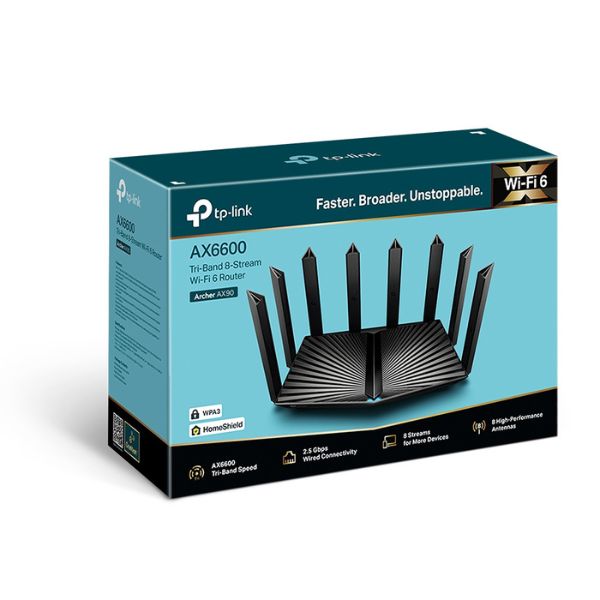 ROUTER-WIFI-6-ARCHER-AX90-box