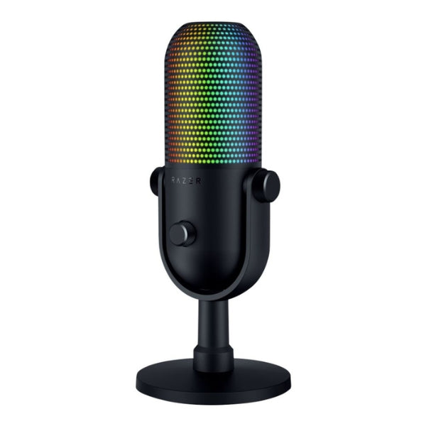Razer Seiren V3 Chroma RGB USB Condenser Microphone - Black - RZ19-05060100-R