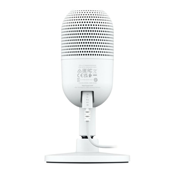 Razer Seiren V3 Mini Ultra-Compact USB Microphone - White - RZ19-05050300-R