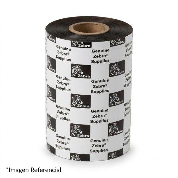 Ribbon - Zebra 2000 - Wax - 110mm x 300m - Core 25mm - Negro - 02000GT11030