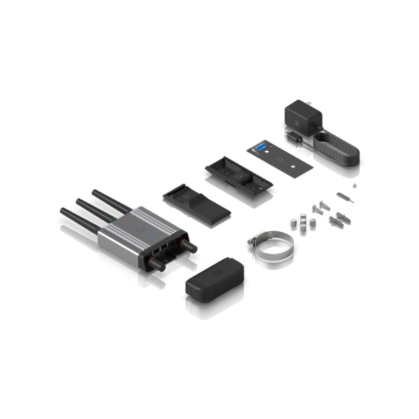 Router-Móvil-Ubiquiti-UniFi-Industrial-LTE-Cat-4-WiFi-4-IP66-PoE-GPS-para-Interior-Exterior