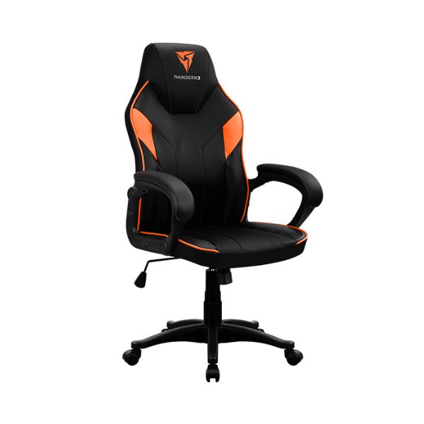 SILLA-GAMER-THUNDERX3-EC1-NEGRO-Y-NARANJA-diagonal2