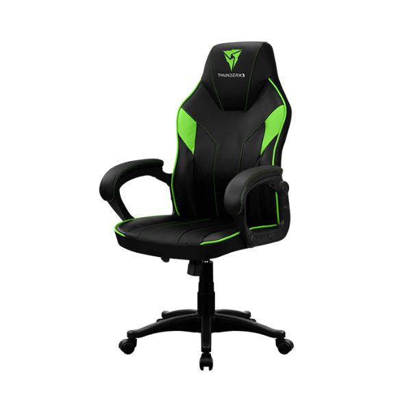 SILLA-GAMER-THUNDERX3-EC1-NEGRO-Y-VERDE-diagonal