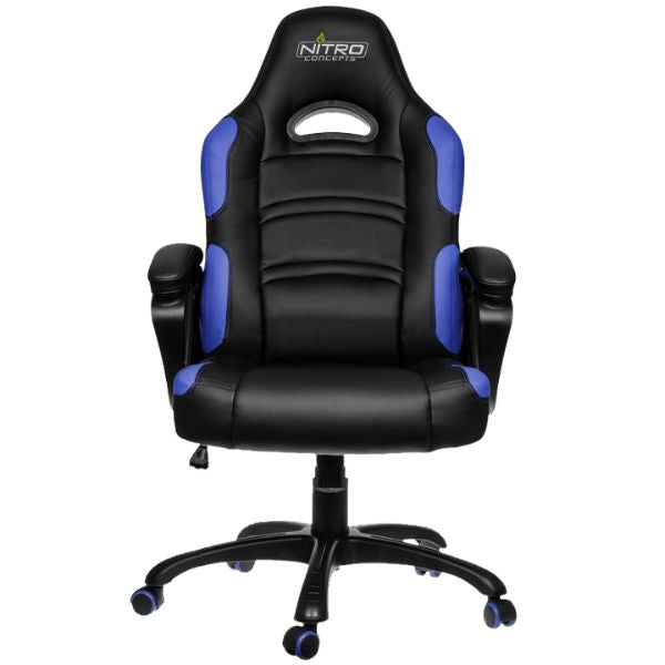 SILLA-GAMING-GAMEMAX-NEGRA-AZUL-front