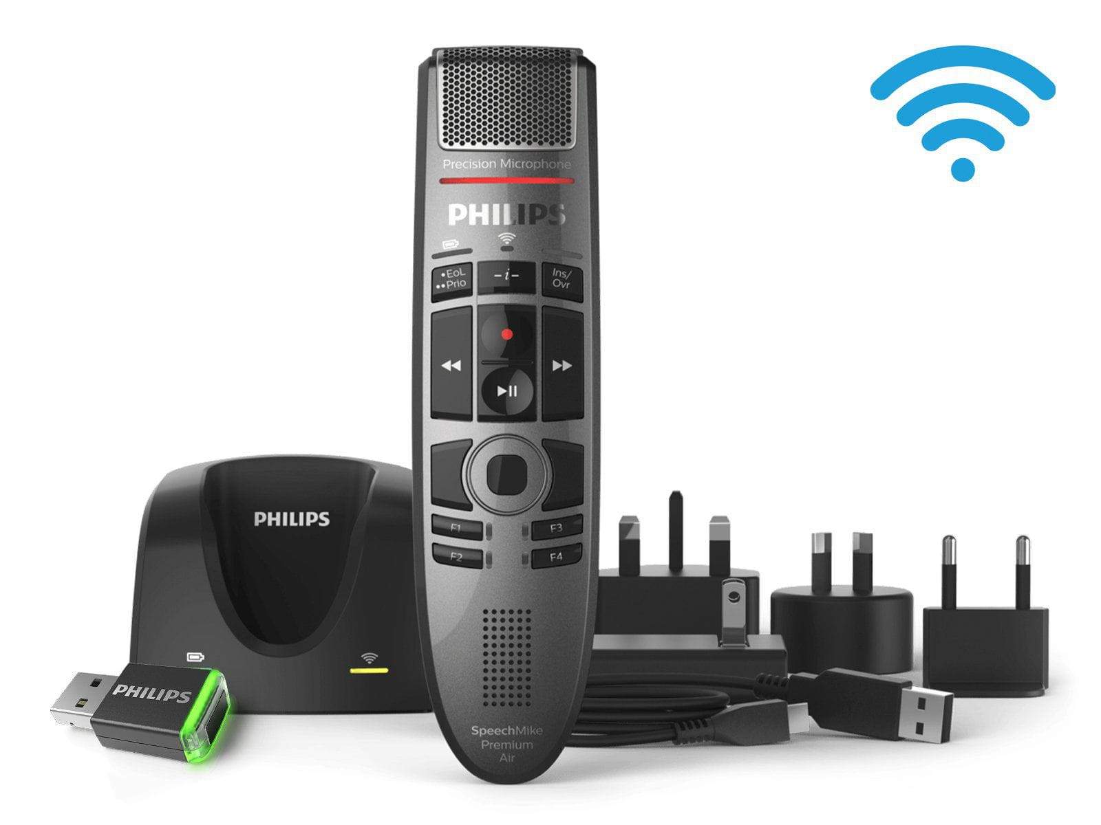 Micrófono de Dictado Philips SpeechMike Premium Air (SMP4000) – Inalámbrico (5)