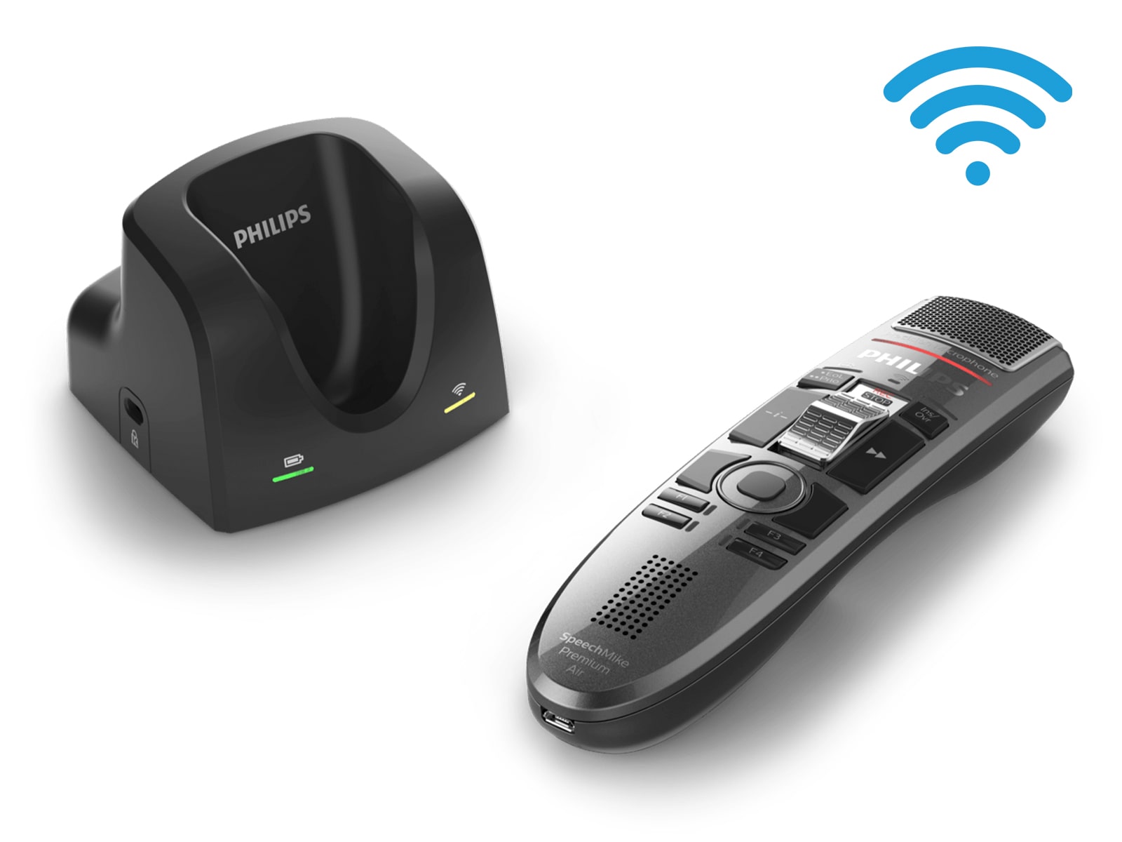 Micrófono de Dictado Philips SpeechMike Air (SMP4010) – Interruptor – Inalámbrico (6)