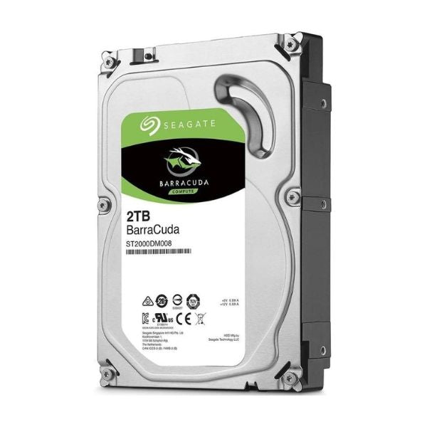 Disco Duro HDD Seagate Barracuda 2TB 3.5" 7200RPM SATA III