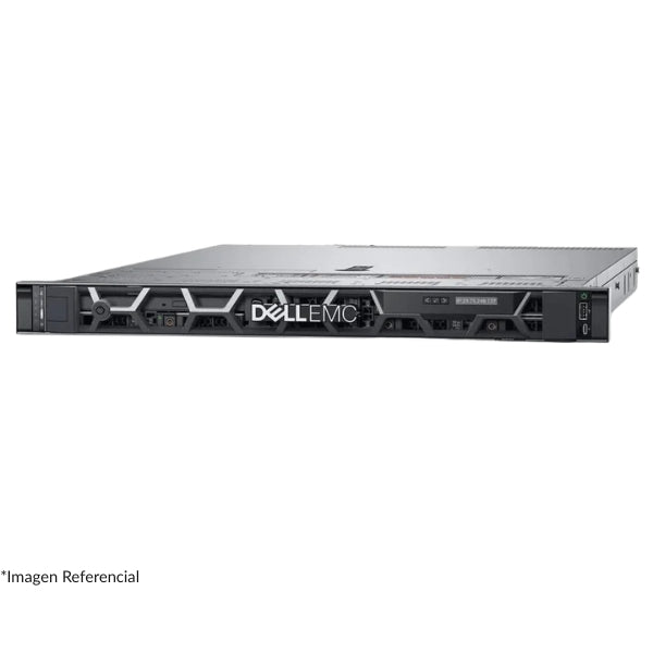 Servidor - Dell PowerEdge R660XS - 2x Xeon Silver 4410Y - 128GB DDR5 - 2x480GB + 2x960GB SSD - PERC H965i - 1U Rack - 10 SFF Bays - 1025Gb Red - 800W-front