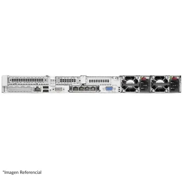 Servidor - HPE - ProLiant DL360 Gen10 - 48C Xeon Platinum - 256GB RAM - 8xSFF SAS 10K - Redundant PSU - Virtualización- back