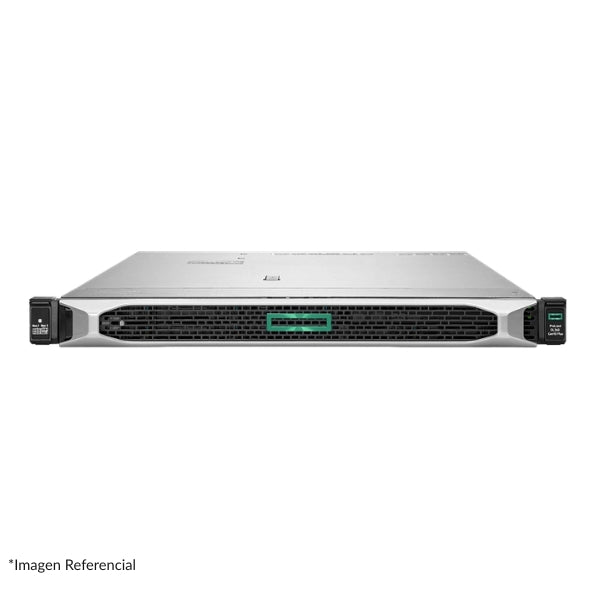 Servidor - HPE - ProLiant DL360 Gen10 Plus - 64C Xeon Gold 6338N - 256GB RAM - 8SFF Tri-Mode U.3 - NVMeSASSATA - Fibre Channel 32Gb - Ethernet 1025Gb - 800W PSU- front