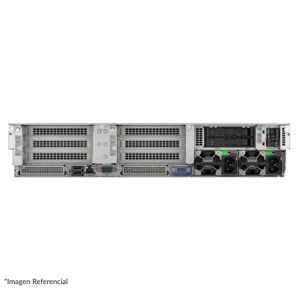 Servidor - HPE ProLiant DL380 Gen11 - 2x Xeon Gold 64 Cores - 128GB DDR5 - 2x960GB NVMe SSD - RAID Tri-Mode - 1600W-back