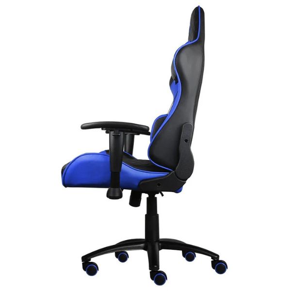 Silla Aerocool Gaming ThunderX3 TGC12 Ergonómica Reclinable con Soporte Lumbar y Cervical – NegroAzul