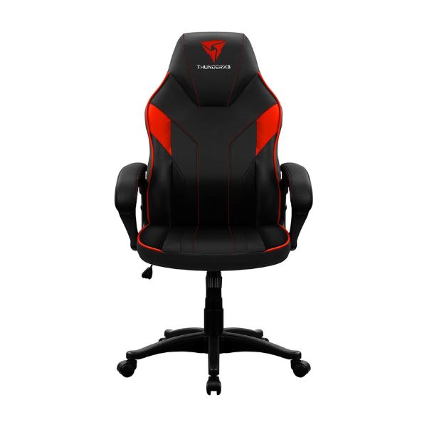 Silla-Gamer-THUNDER-X3-EC1-Color-Negra-y-Rojo-front