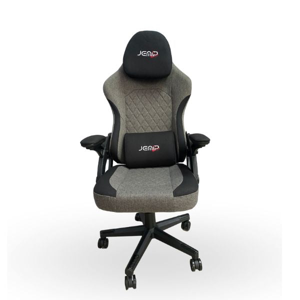 Silla-Gaming-JemipBOSS-Ajustable-Reclinable-Negro-Gris