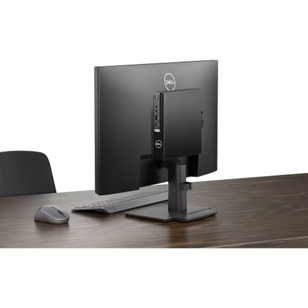 Soporte VESA - Dell Base Extensor - Serie E - OptiPlex MicroThin Client - 100x100mm - Negro - 452-BDVB-diagonal
