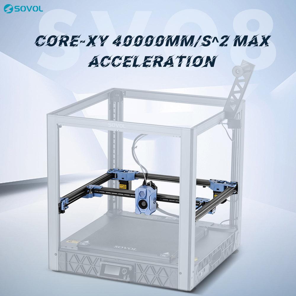 Impresora 3D Sovol SV08 Core-XY Volumen 350x350x345 mm — vista 3