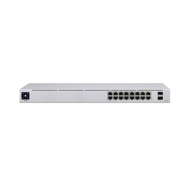 Switch-Ubiquiti-USW-16-POE-16-Puertos-Gigabit-8-PoE+2-SFP-Rack-1U-Gestión-Avanzada