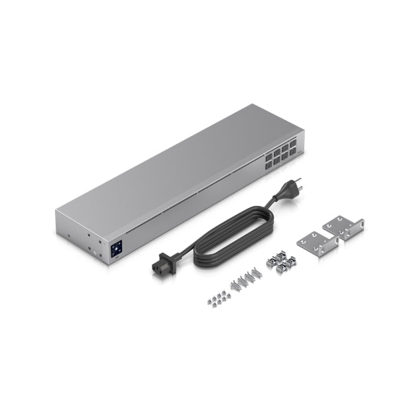 Switch-Ubiquiti-UniFi-Aggregation-8-Puertos-SFP+10Gbps-Layer-2-Gestionable-Rack-1U