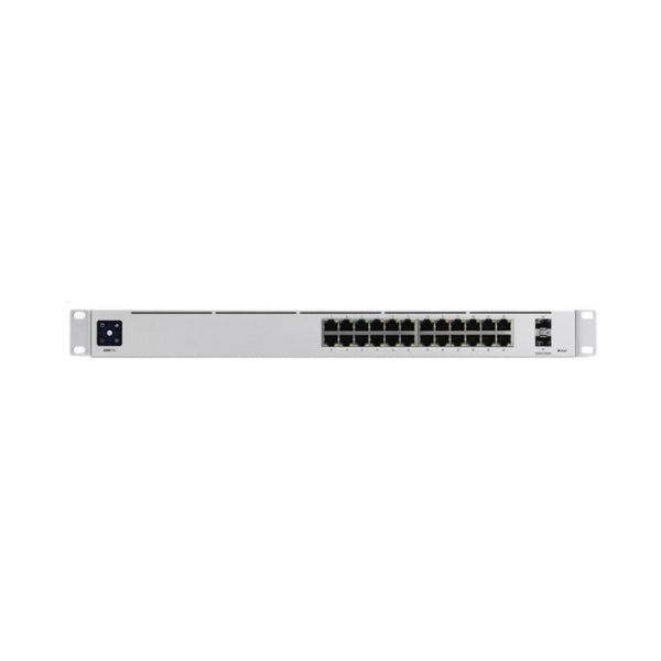 Switch-Ubiquiti-UniFi-Pro-24-Puertos-1GbE+2-SFP+10G-L3-Administrable-Rack-1U