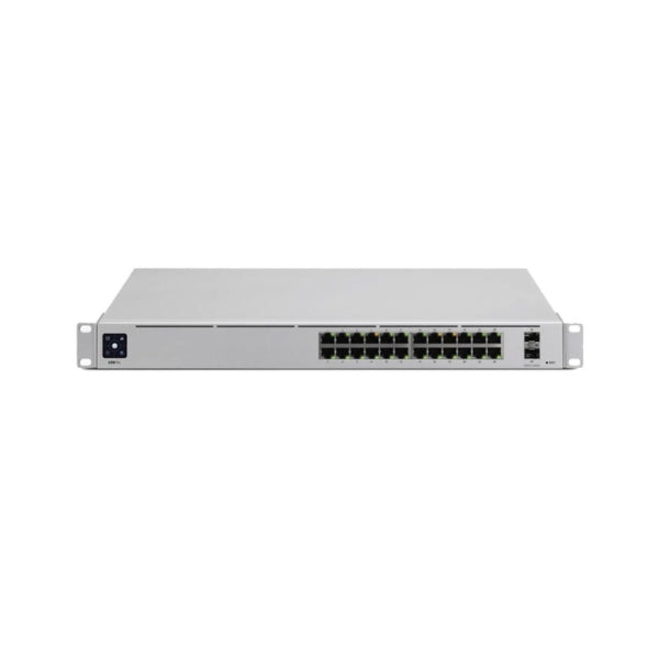 Switch-Ubiquiti-UniFi-Pro-24-Puertos-1GbE+2-SFP+10G-L3-Administrable-Rack-1U