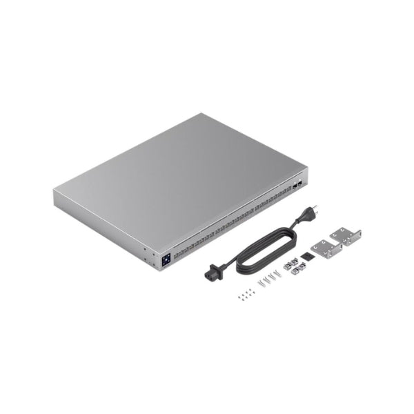 Switch-Ubiquiti-UniFi-Pro-Max-24-Puertos-2,5G1G+2x10G-SFP+-L3-Rack-1U-NDAA