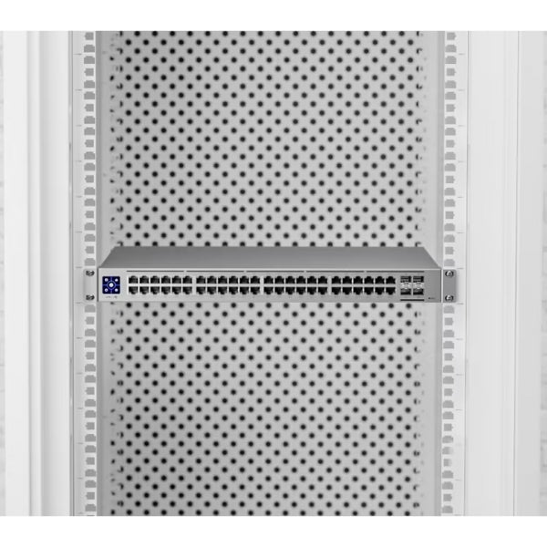 Switch-Ubiquiti-UniFi-USW-PRO-48-POE-48-Puertos-1G-(40 PoE+, 8 PoE++) + 4-SFP+10G-Layer-3-600W-PoE-Montaje-en-Rack