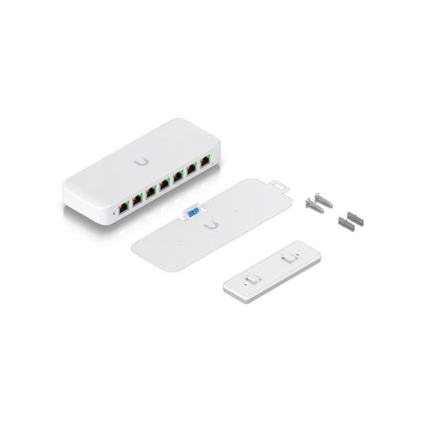 Switch-Ubiquiti-UniFi-USW-Ultra-Network-8-Puertos-PoE+y-PoE++Compacto-y-Versátil