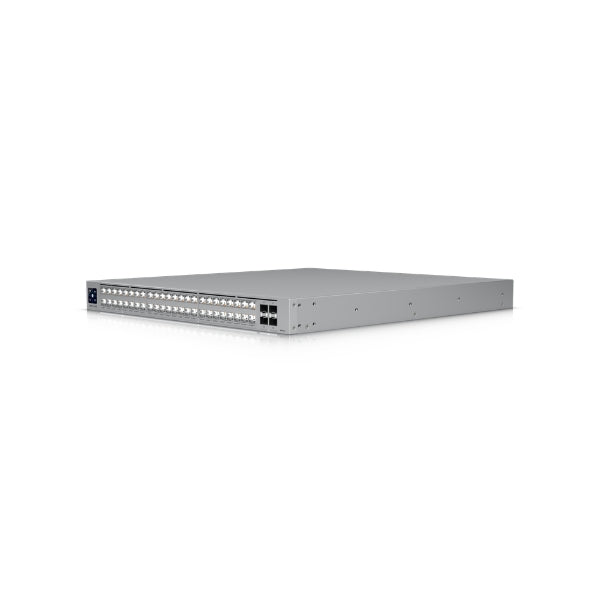Switch-de-Red-Ubiquiti-Profesional,-48-puertos-Layer-3-Etherlighting™-PoE+++-con-(32)-10-GbE,-(16)-2,5-GbE-PoE,-y-(4)-25G-SFP28-puertos