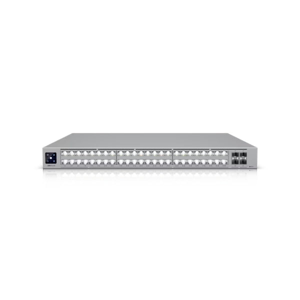 Switch-de-Red-Ubiquiti-Profesional,-48-puertos-Layer-3-Etherlighting™-con-(32)-10-GbE,-(16)-2,5-GbE,-y-(4)-25G-SFP28-puertos