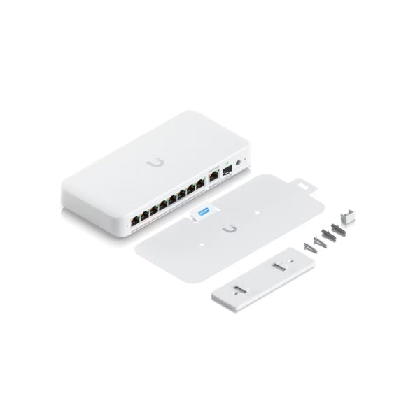 Switching-Ubiquiti-Switch-Flex-2,5G-PoE-8-Puertos-PoE++-Gestionado
