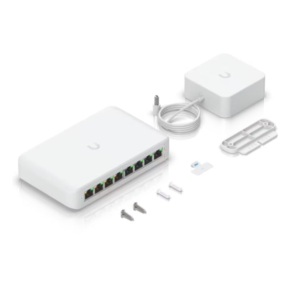 Switching-Ubiquiti-UniFi-Switch-Lite-8-PoE-8-Port-Gigabit-Switch