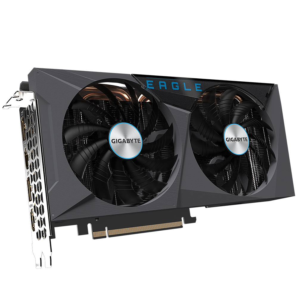 TARJETA DE VIDEO GIGABYTE GEFORCE RTX 3060 EAGLE 12GB GDDR6X/ 192BIT/ PCIe 4.0/ HDMI-DISP/ RGB