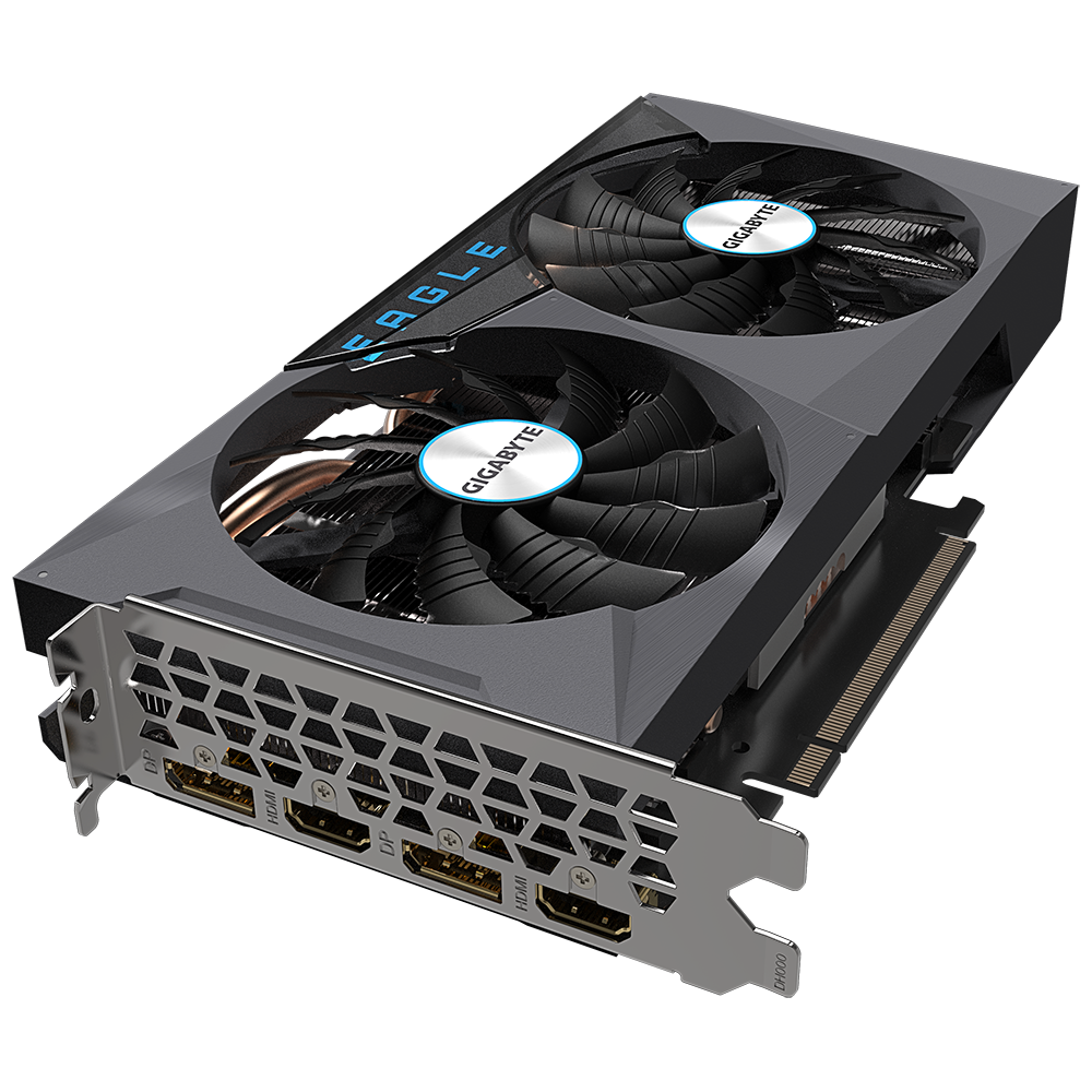 TARJETA DE VIDEO GIGABYTE GEFORCE RTX 3060 EAGLE 12GB GDDR6X/ 192BIT/ PCIe 4.0/ HDMI-DISP/ RGB