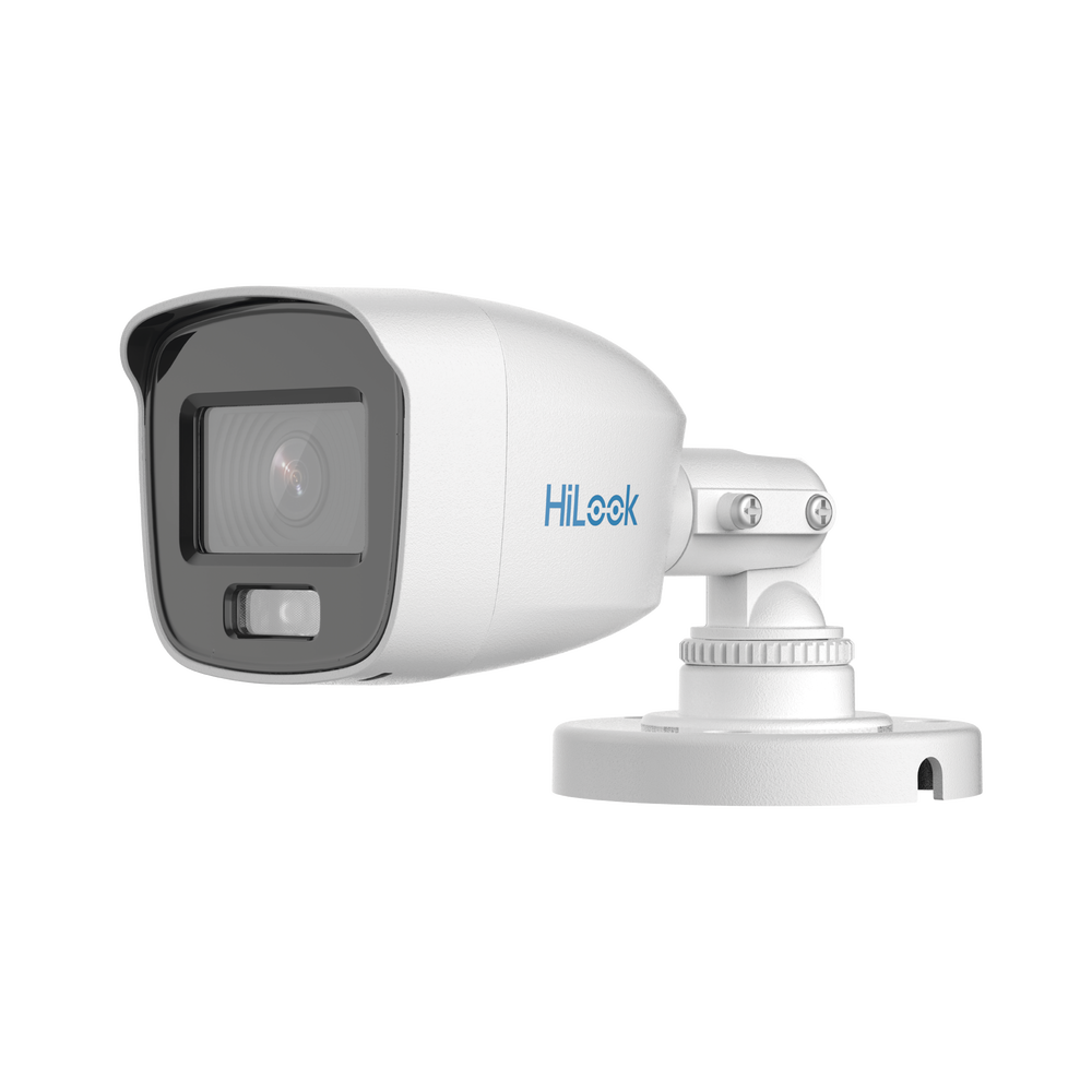 Cámara de Seguridad HiLook by Hikvision - Bala TURBOHD 1080p - Imagen a color 24 - 7 - METAL - THC-B129-M
