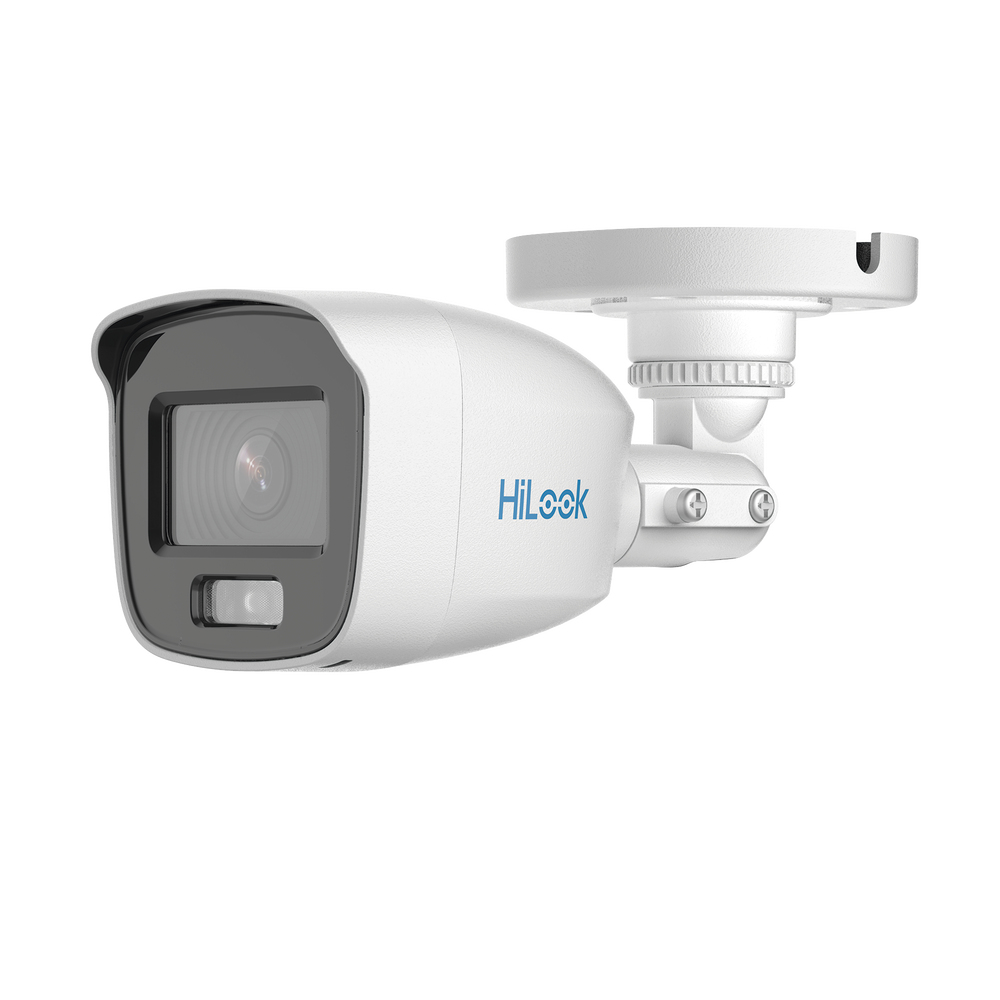 Cámara de Seguridad HiLook by Hikvision - Bala TURBOHD 1080p - Imagen a color 24 - 7 - Lente 2.8 mm - THC-B129-P
