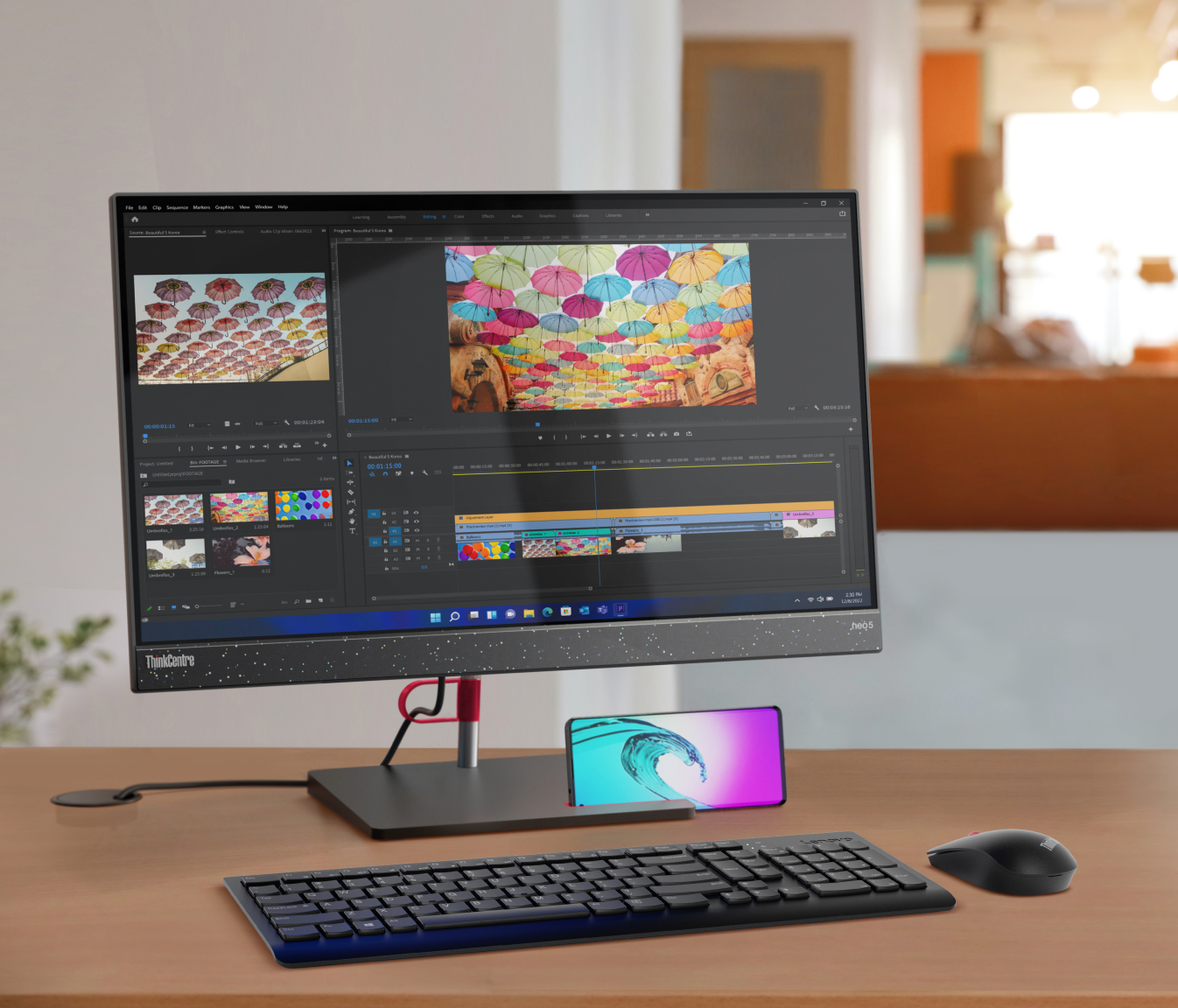All-in-One Lenovo ThinkCentre neo 50a 27 Gen 5 - Intel Core i5-13420H 13ª Gen - 27" Full HD - 16GB DDR5 - 512GB SSD - Wi-Fi 6 - Windows 11 Pro - Luna Gray - 12SB004ALS